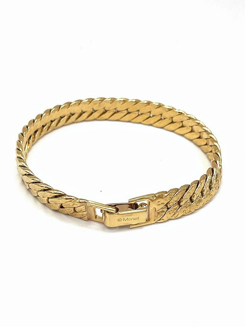 Monet Gold-Tone Link Bracelet